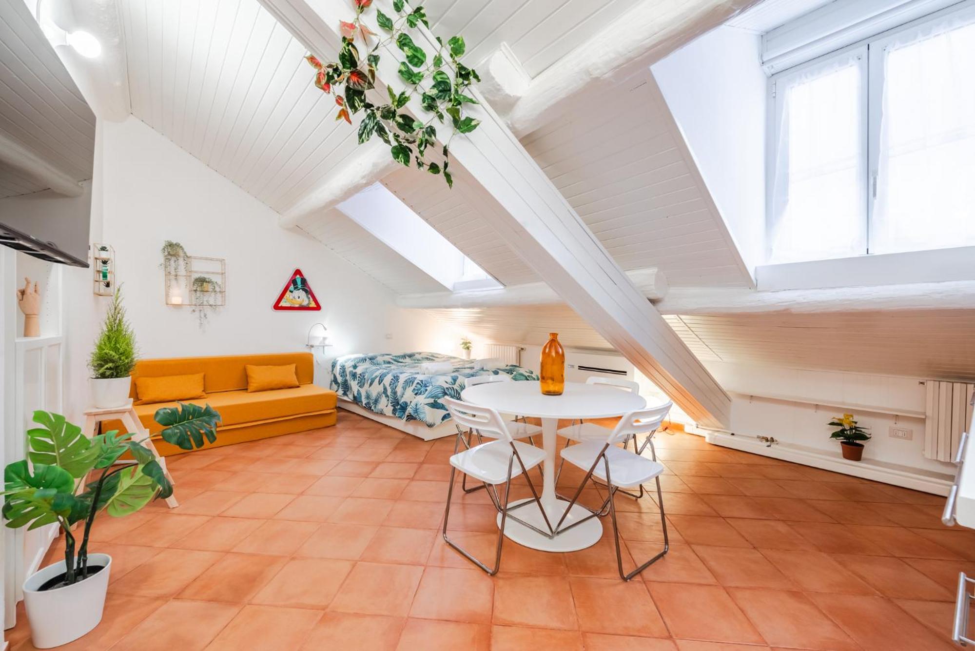Ferienwohnung The White Jungle - San Babila Attic Mailand Exterior foto